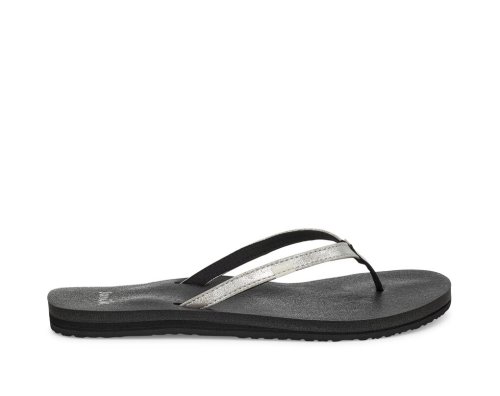 Női Szandál - Sanuk Yoga Joy Shimmer Metallic - Sanuk Titán Cipő YDXHFK840